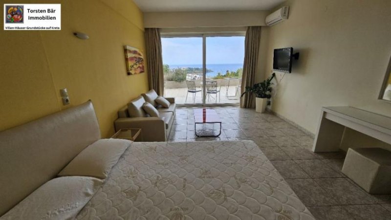 Agia Pelagia Kreta, Ag. Pelagia - Hotel 13 Zimmer mit kleiner Kapelle Gewerbe kaufen
